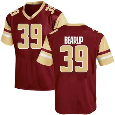 Game Men's Nick Bearup Boston College Eagles Maroon Team Color College Jersey